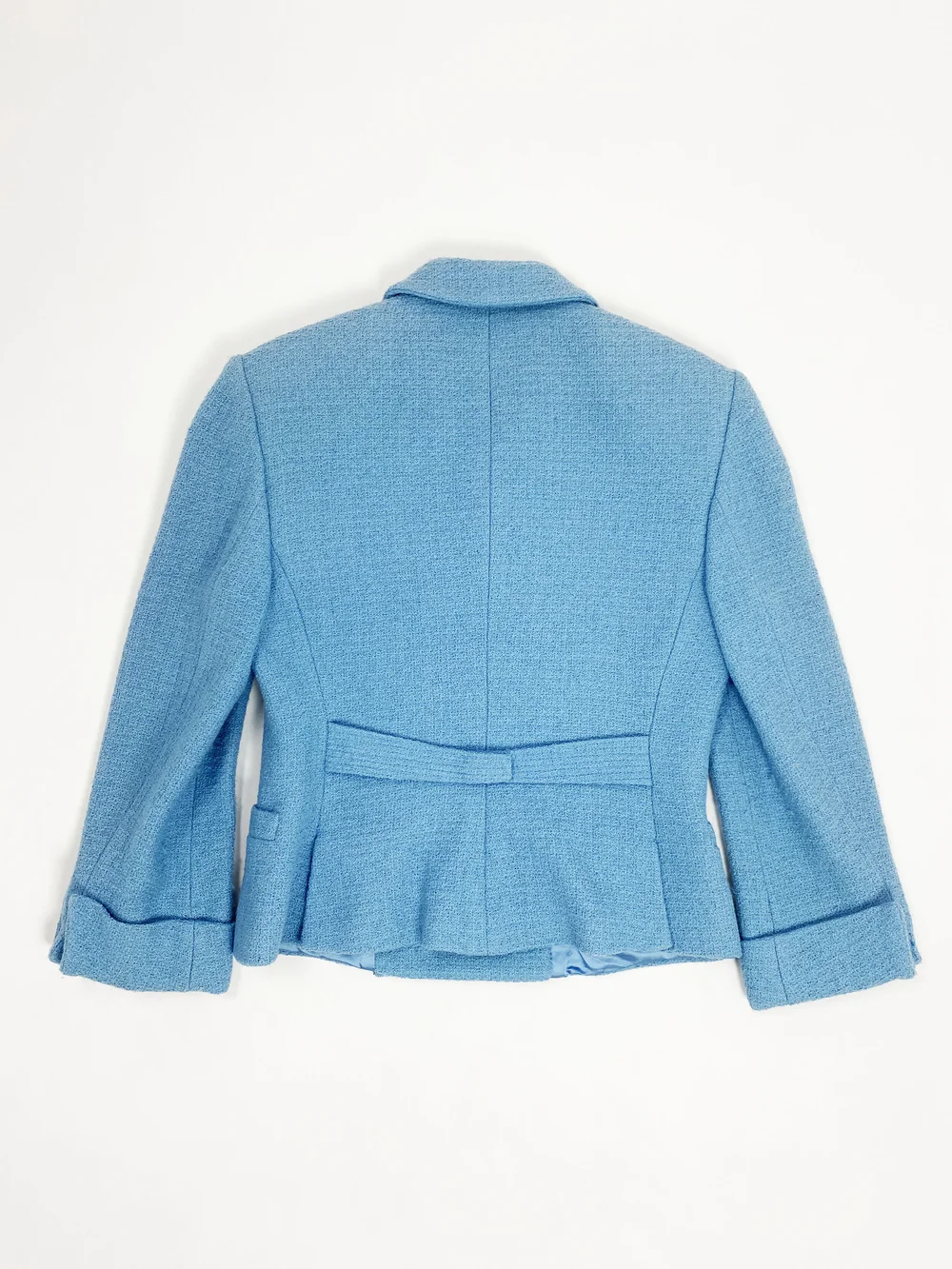 Gianni Versace Versus 90s blue skirt suit — JAMES VELORIA